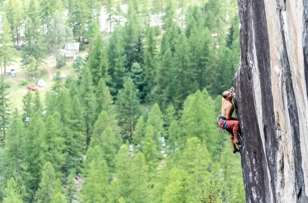 Man on the mountain